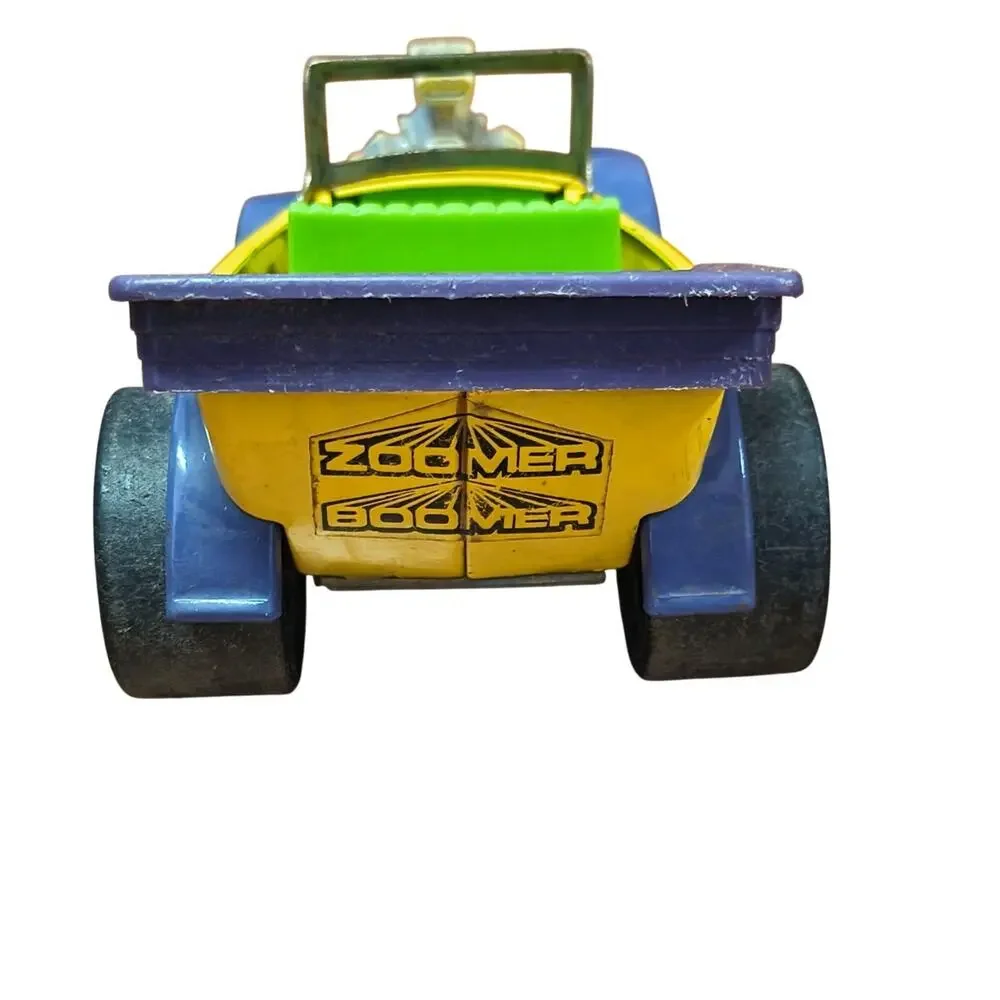 Vintage 1970 Topper Toys Zoomer Boomer Pressed Steel Frantic Ford Car Japan